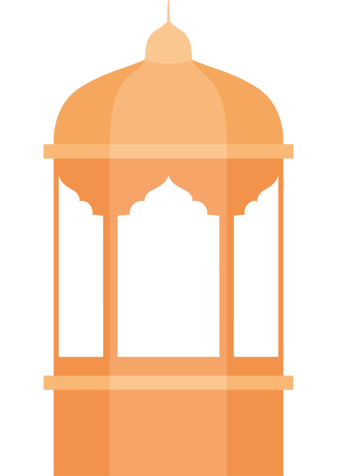 islamic byggnad design över vit png