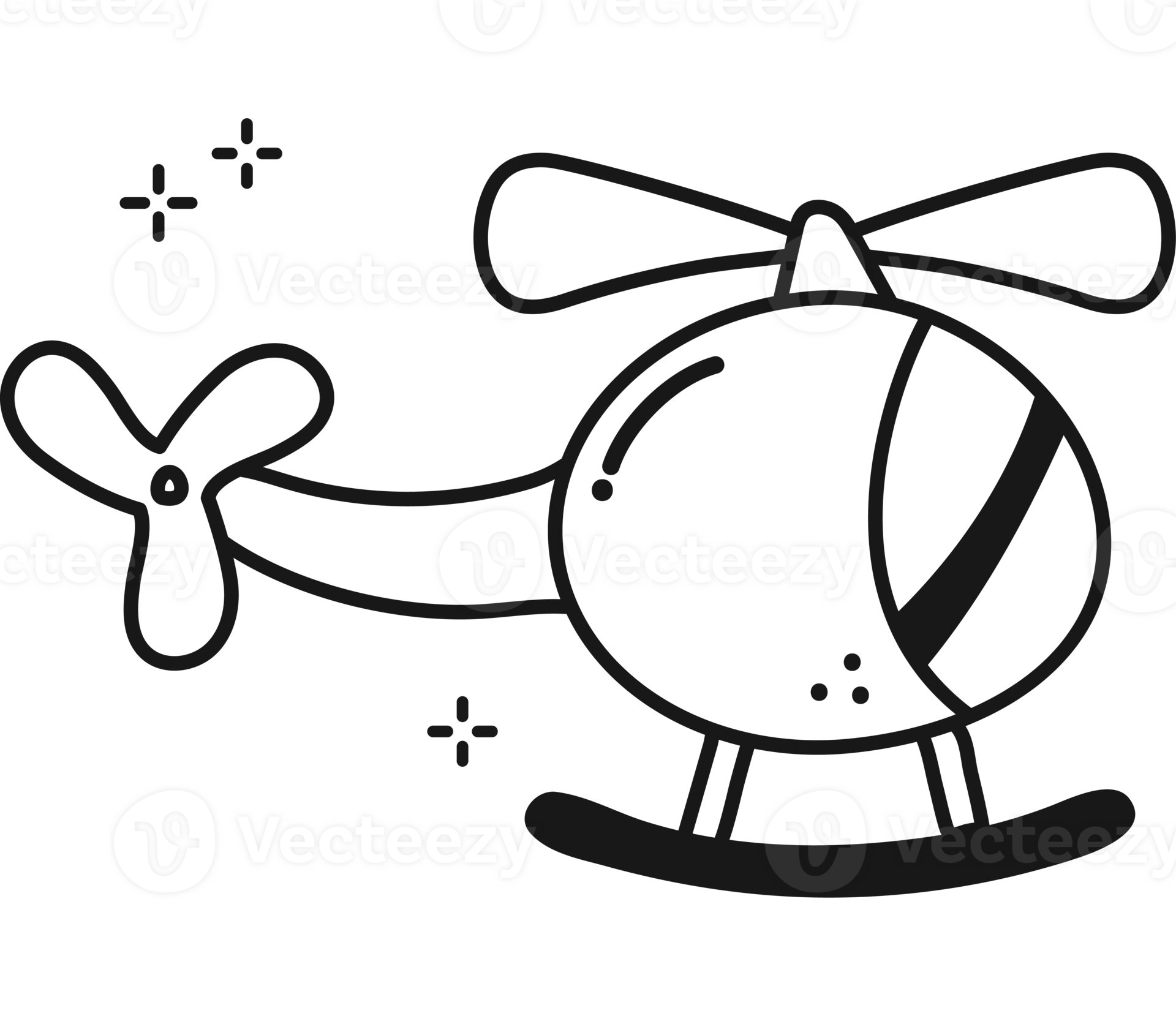 hand drawn helicopter 26418991 PNG