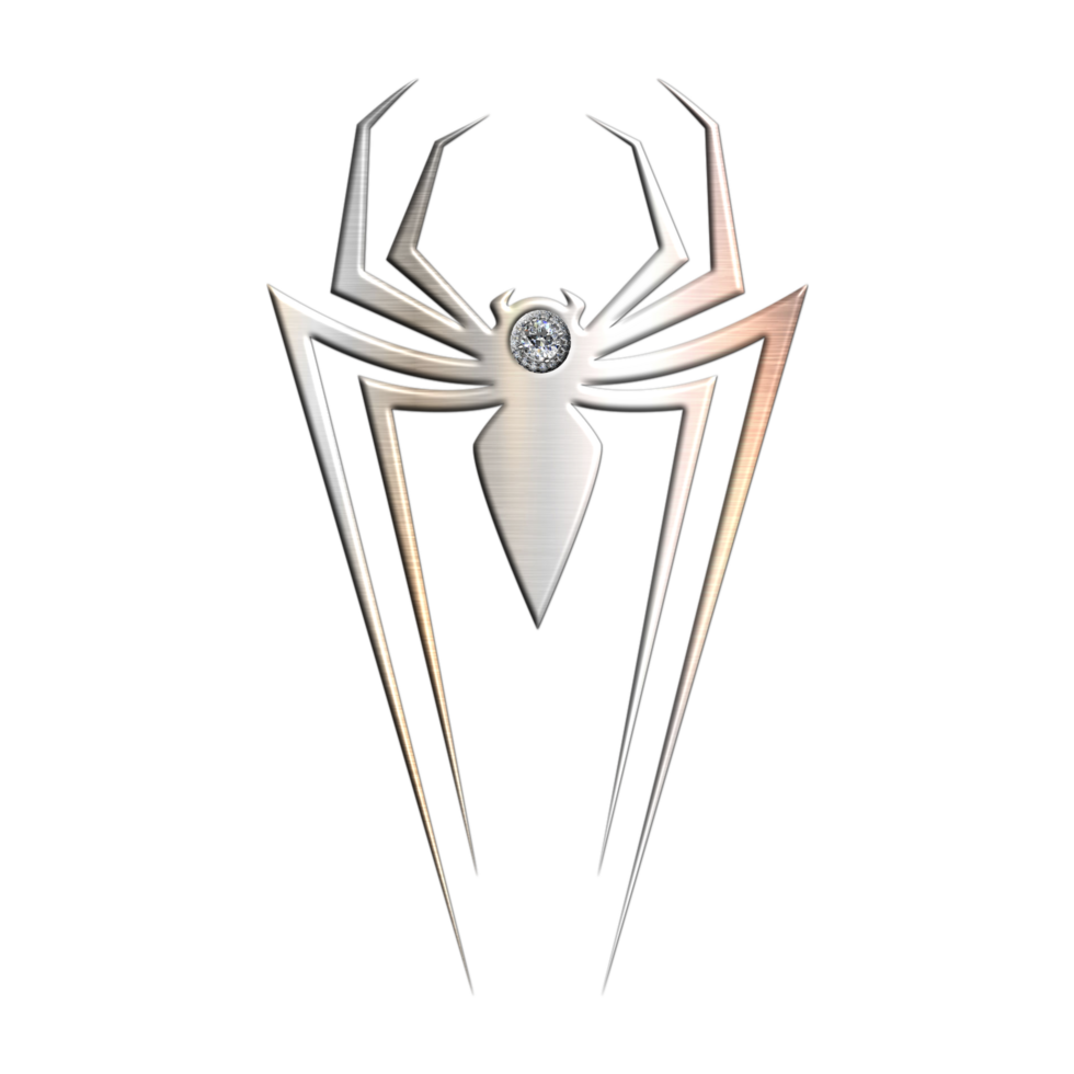 inoxidável aranha logotipo png