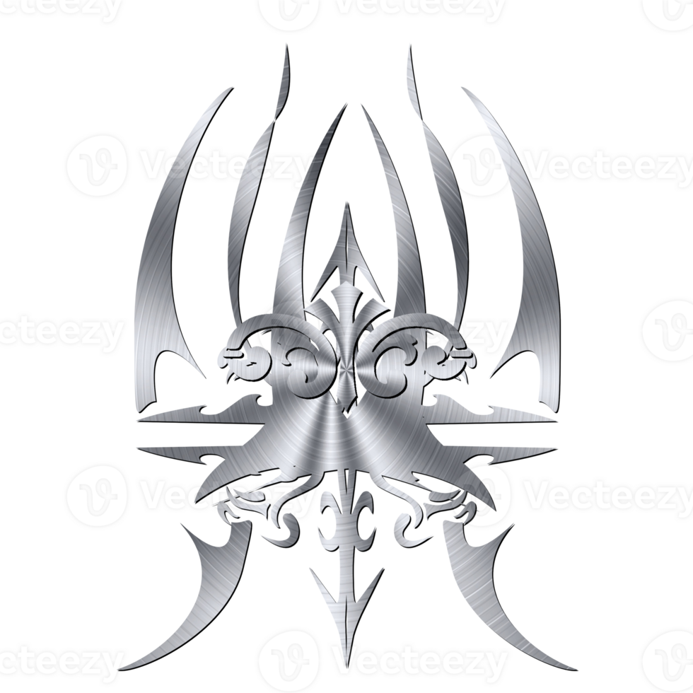 STAINLESS STEEL TRIBAL STYLE png