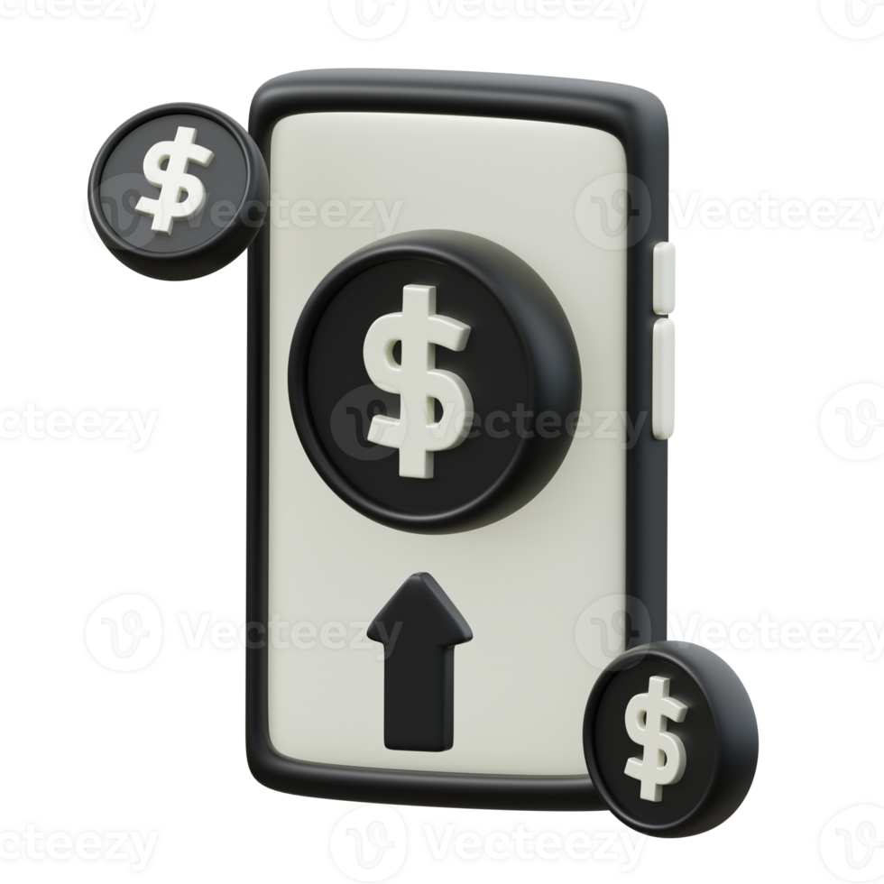 3d Icon Of A Profit Money Online Finance Illustration 26419539 PNG how-to-budget-like-a-millionaire-personal-finance-club