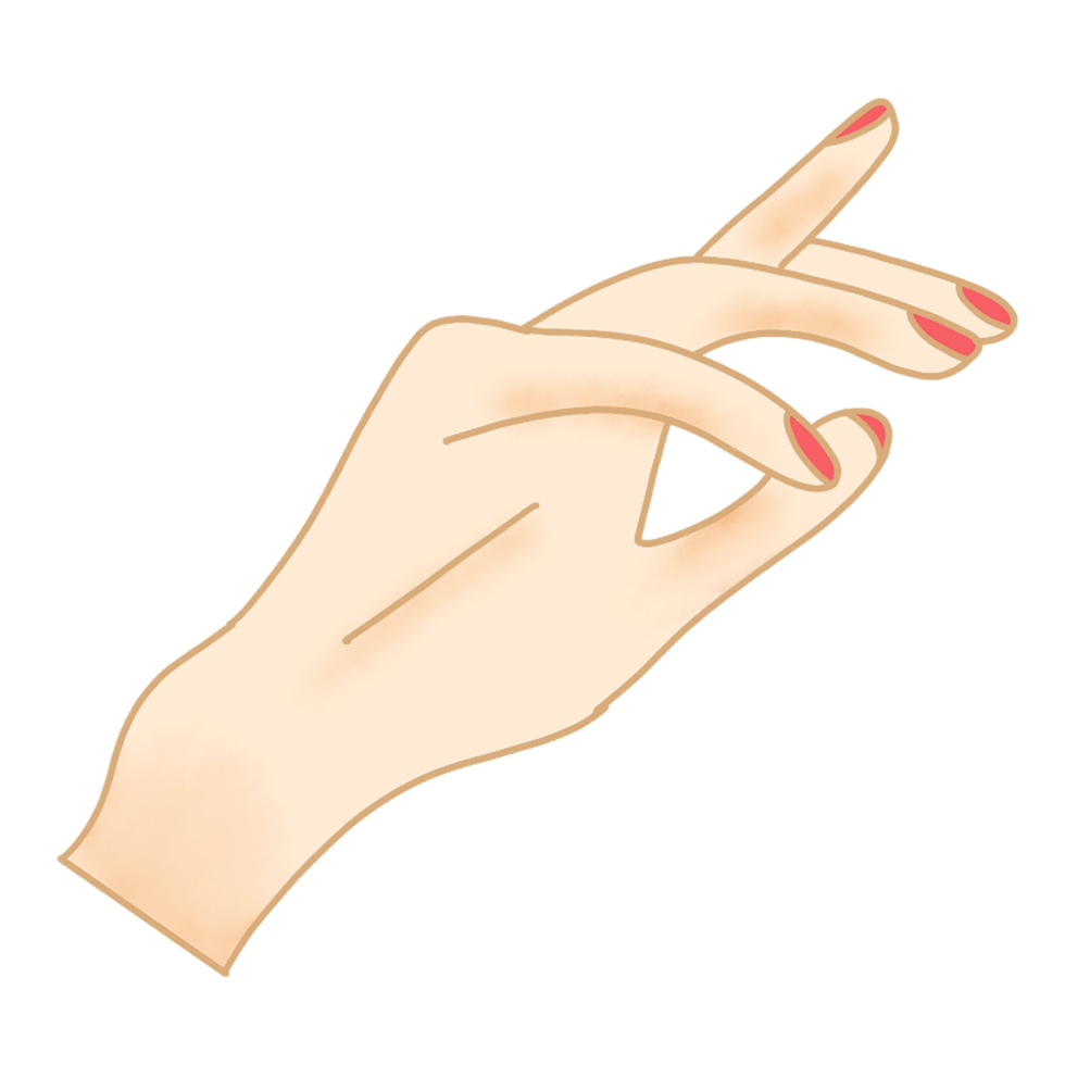 hand- gebaar illustratie png