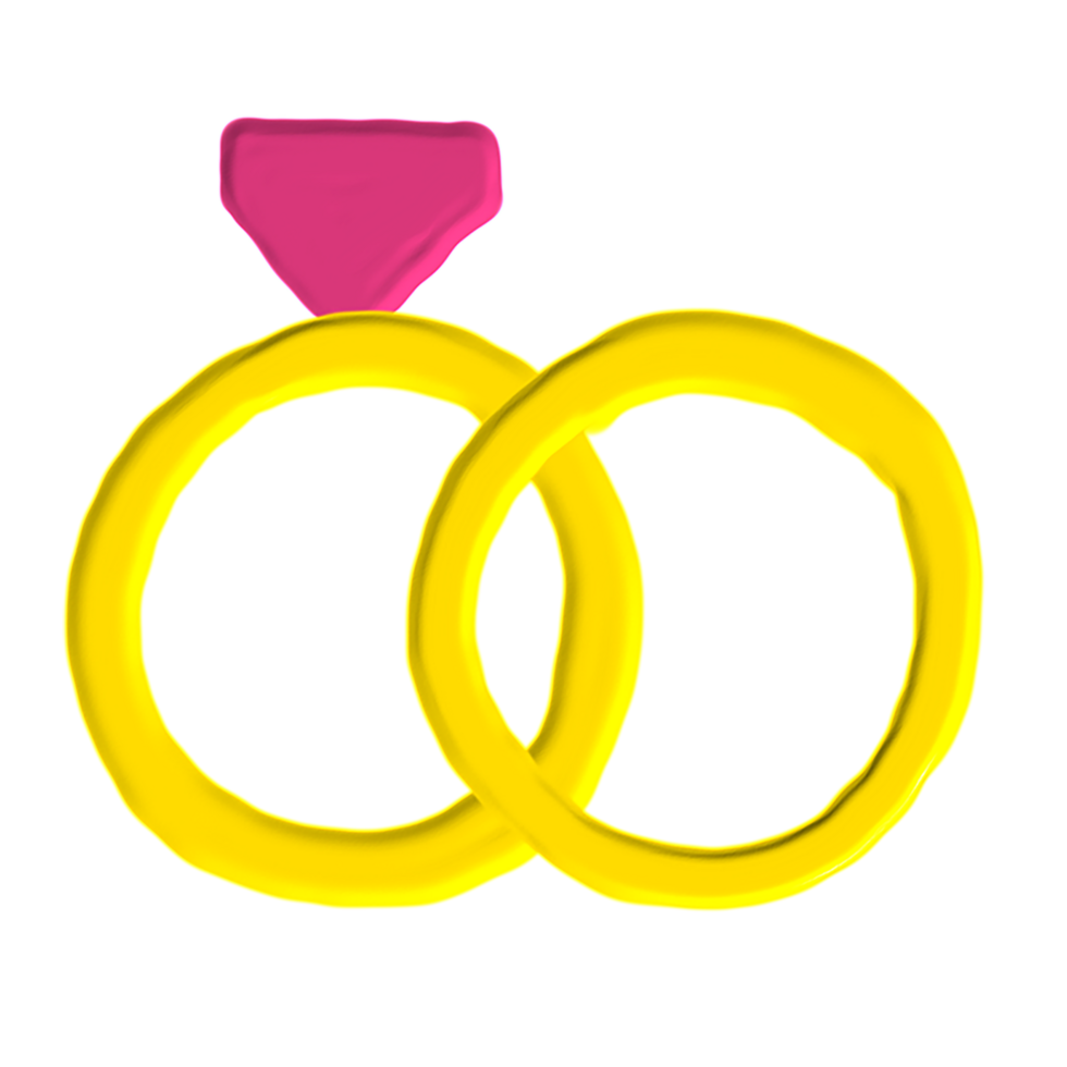 loving heart element png