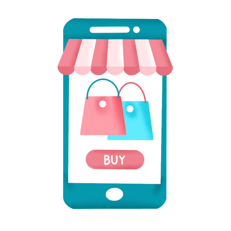 shopping element illustration png