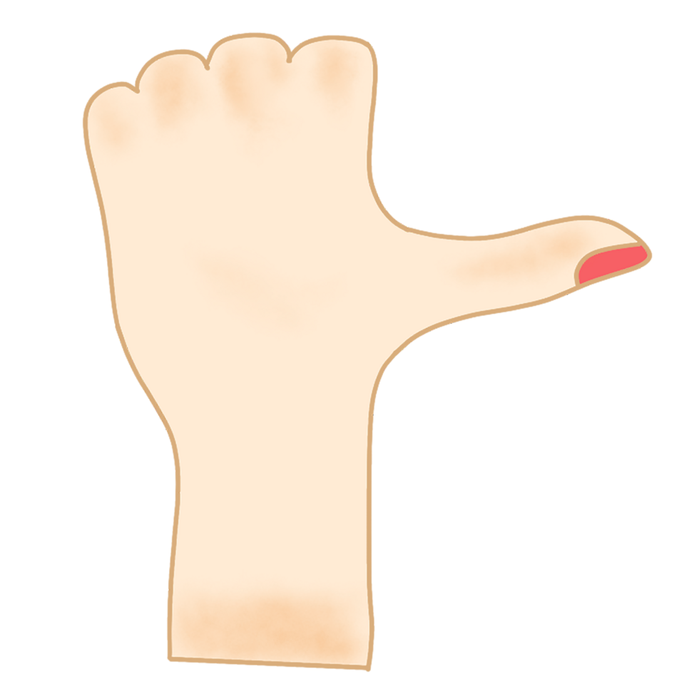 hand gesture illustration png