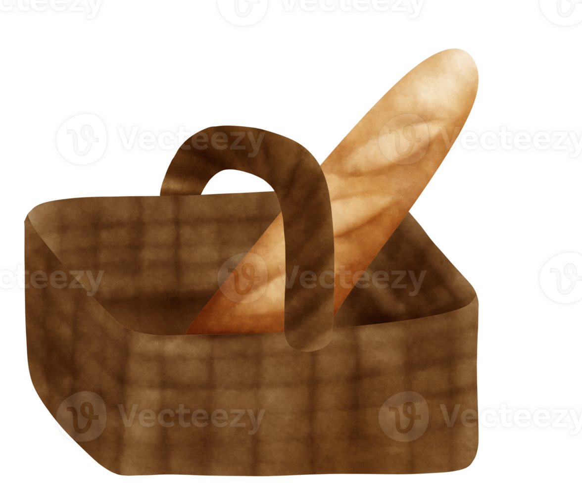 French bread basket 26419780 PNG