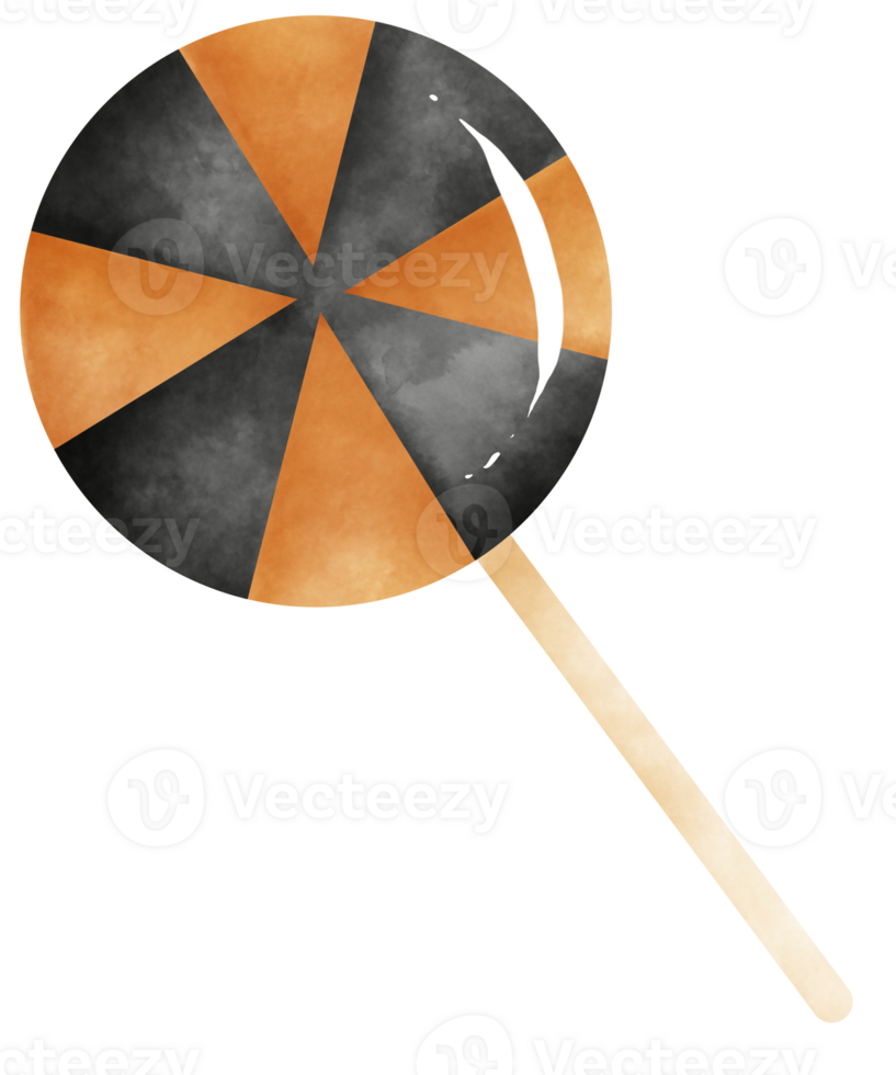 Halloween candy lollipop png