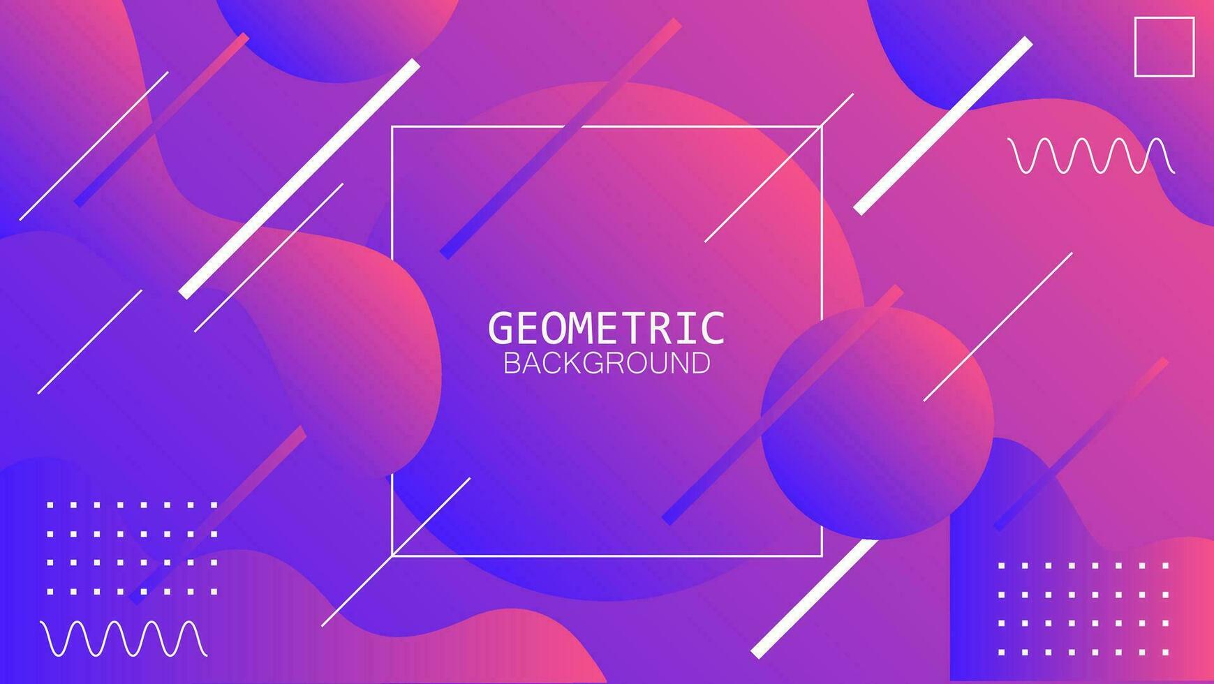 Design background gradient geometric shape abstract vector. vector