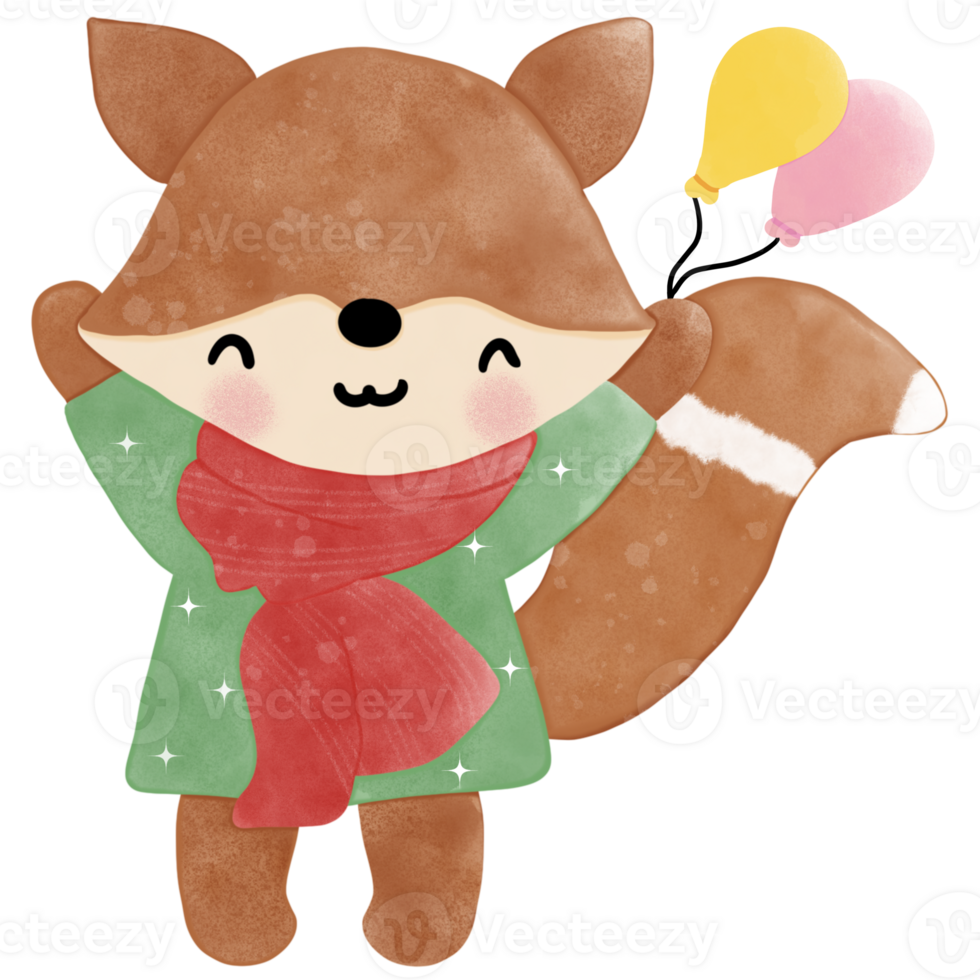 une Renard cette est mignonne et ne pas féroce png