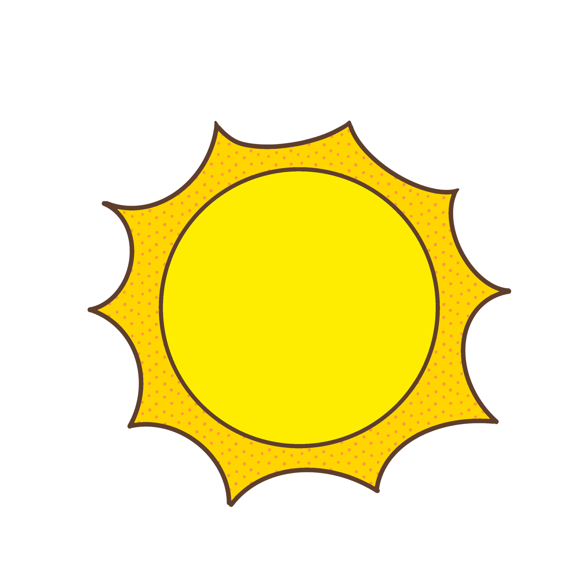 Bright Sun Icon 26421049 PNG