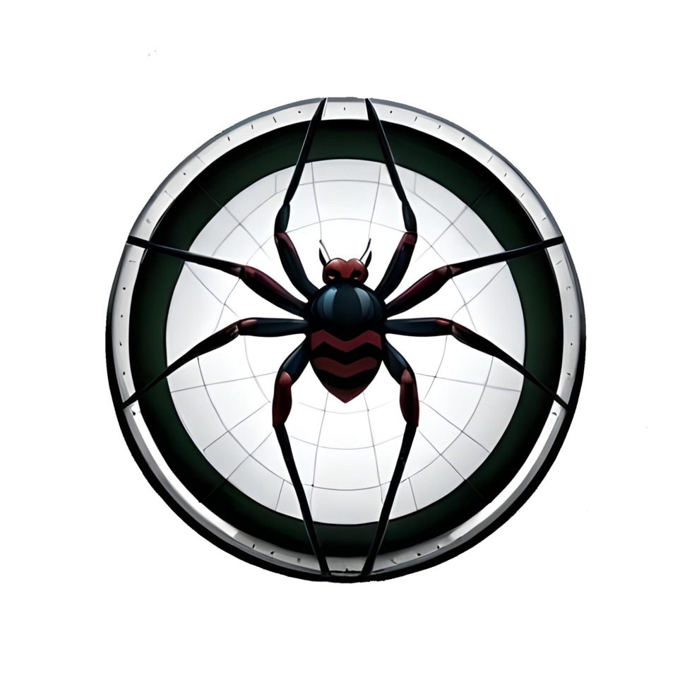 Creepy Crawly Spider generative with AI png