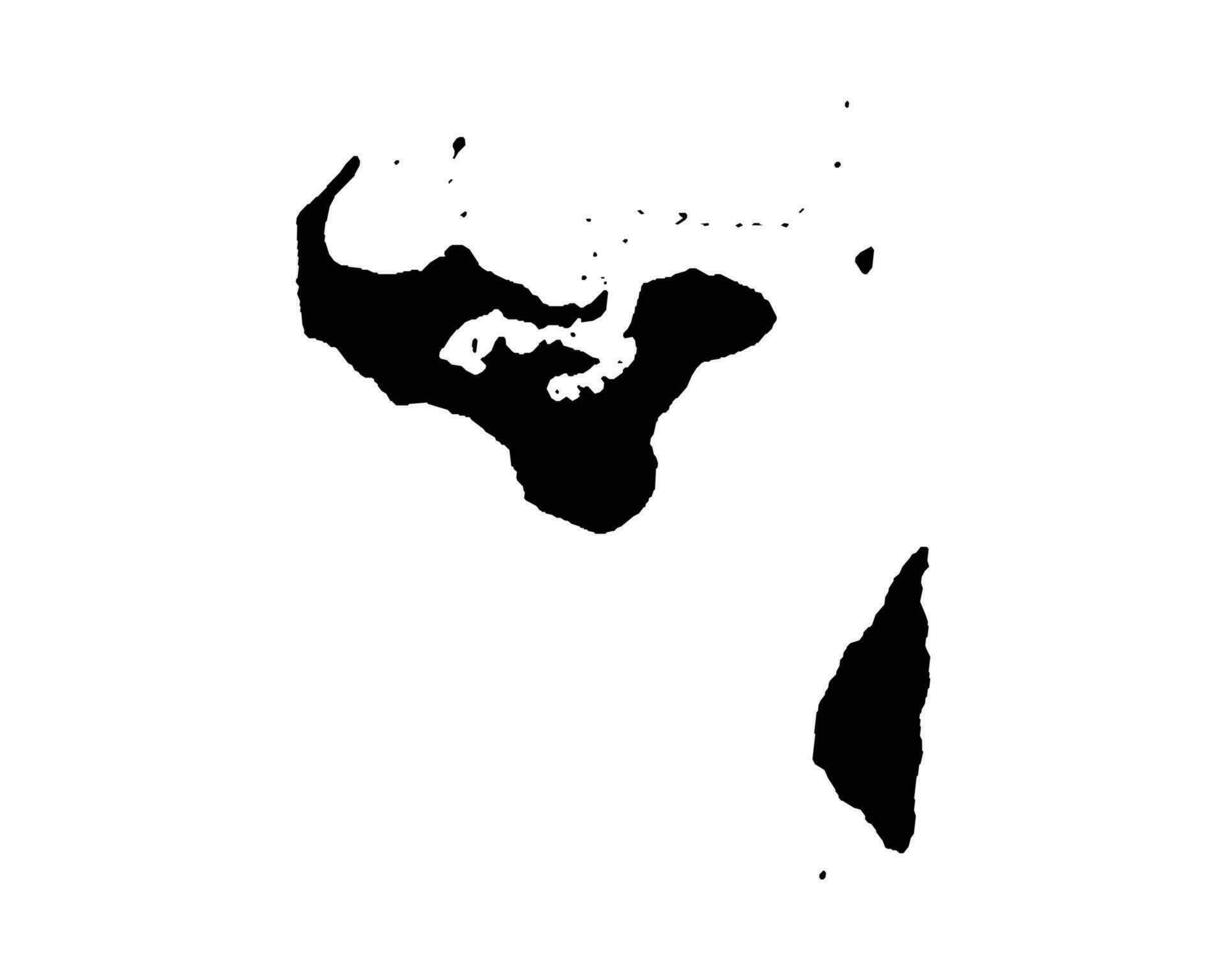 Tonga Country Map vector