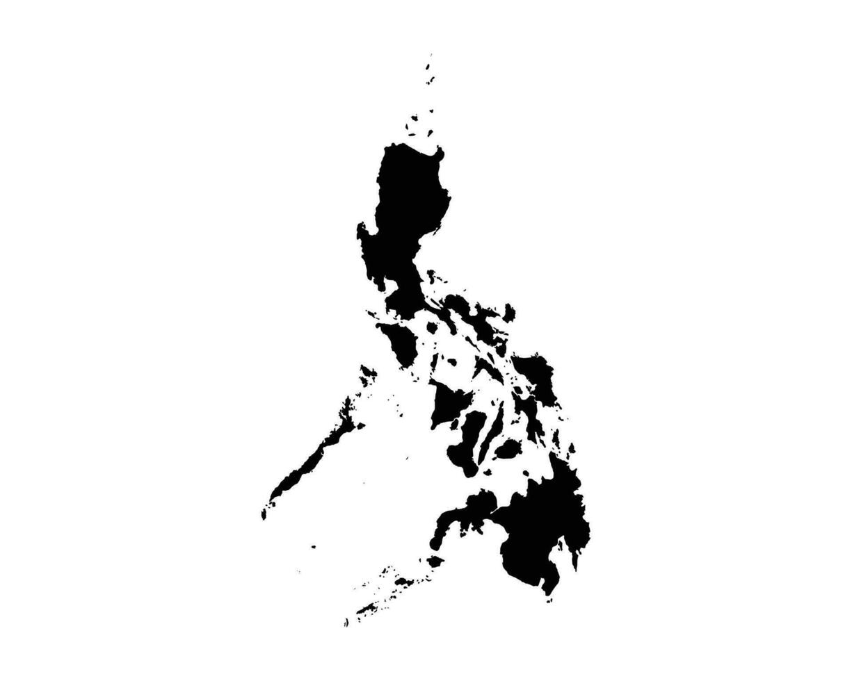Philippines Country Map vector
