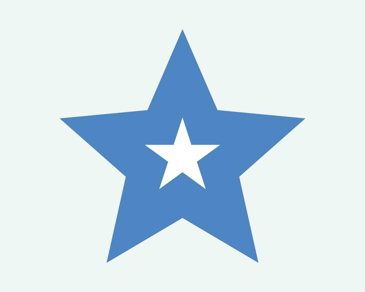 Somalia Star Flag vector