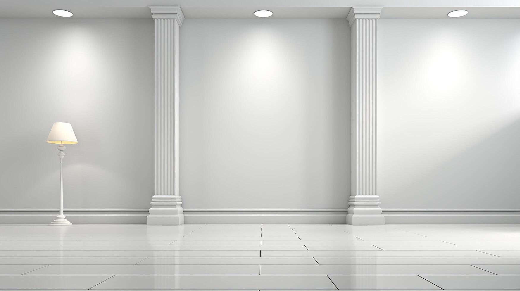 minimalist white interior background, real photography smooth lighting photo