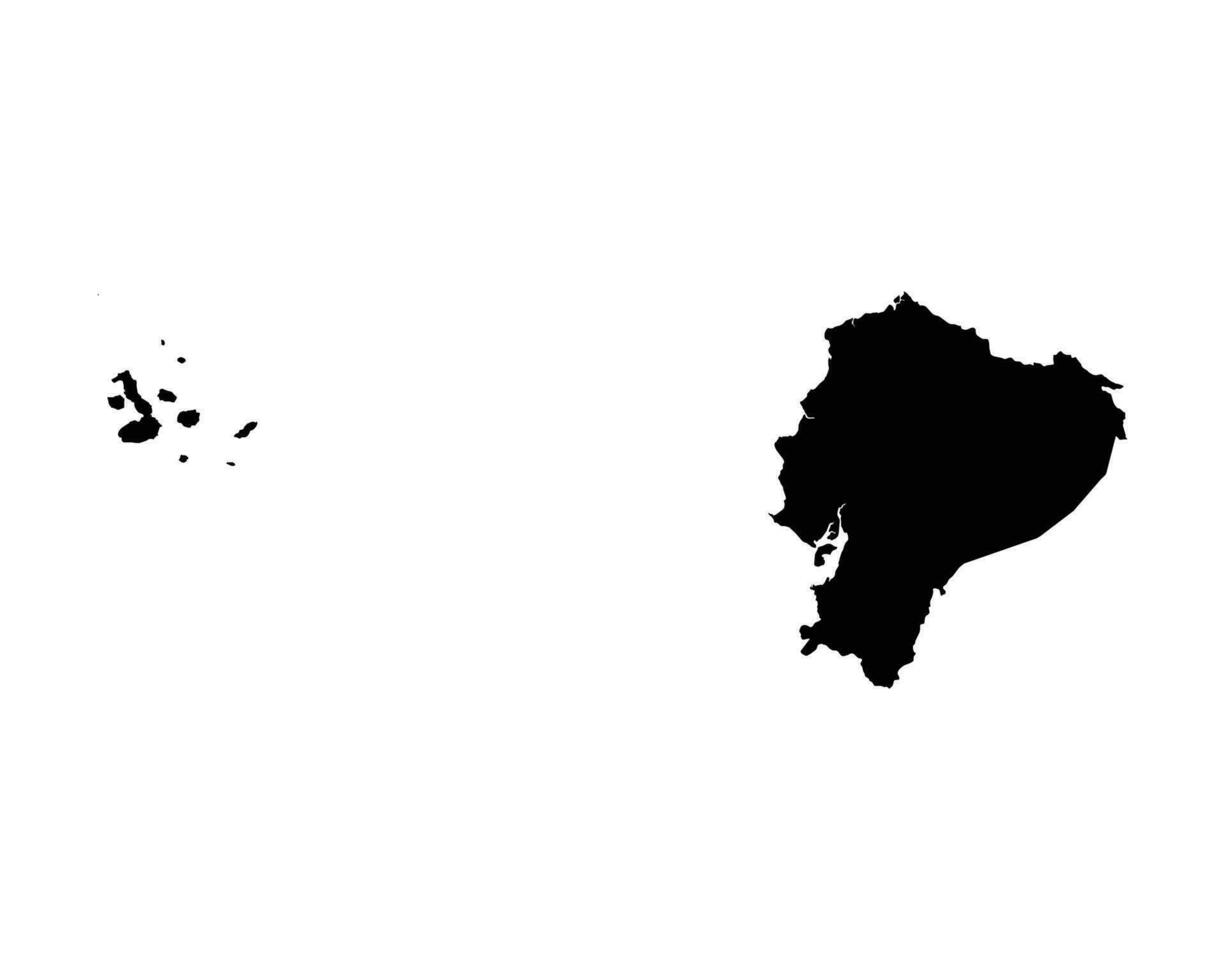 Ecuador Country Map vector