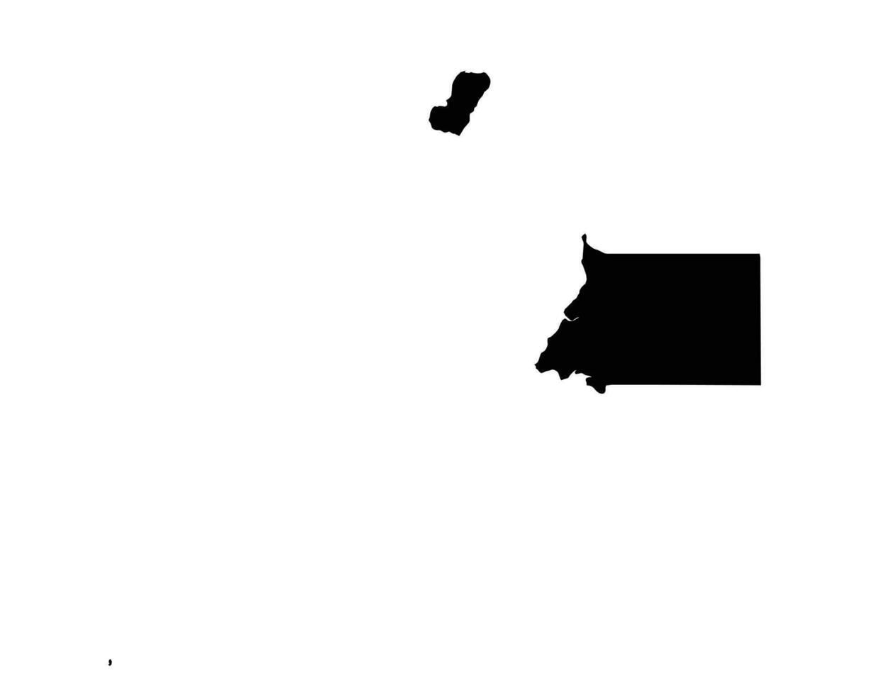 Equatorial Guinea Map vector