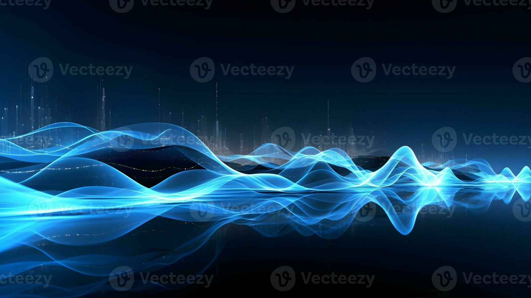 technology futuristic Network connection concept with connecting glowing dots and lines circuit background . photo
