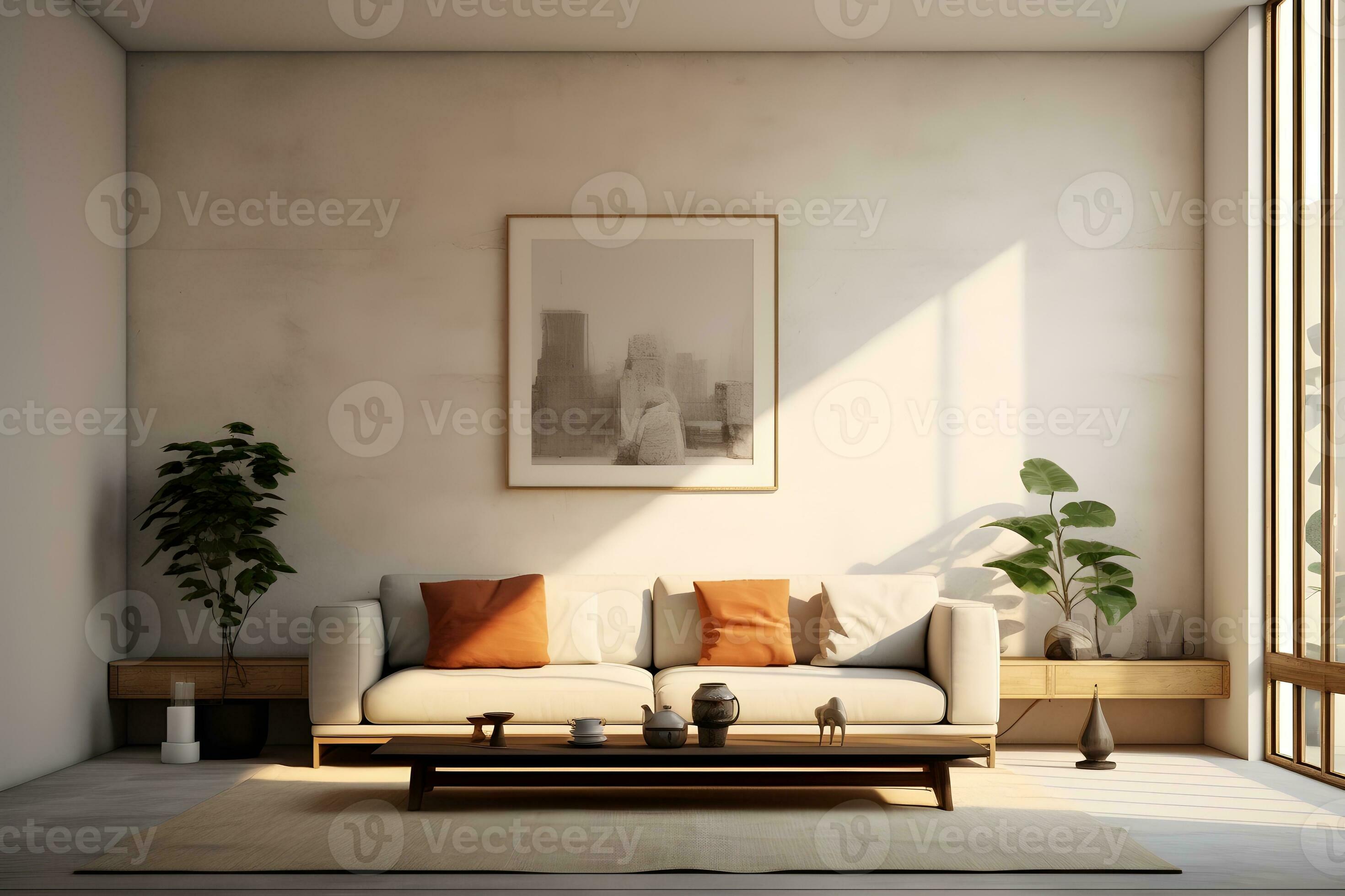 interior living room furniture generativeAI. home house design ...