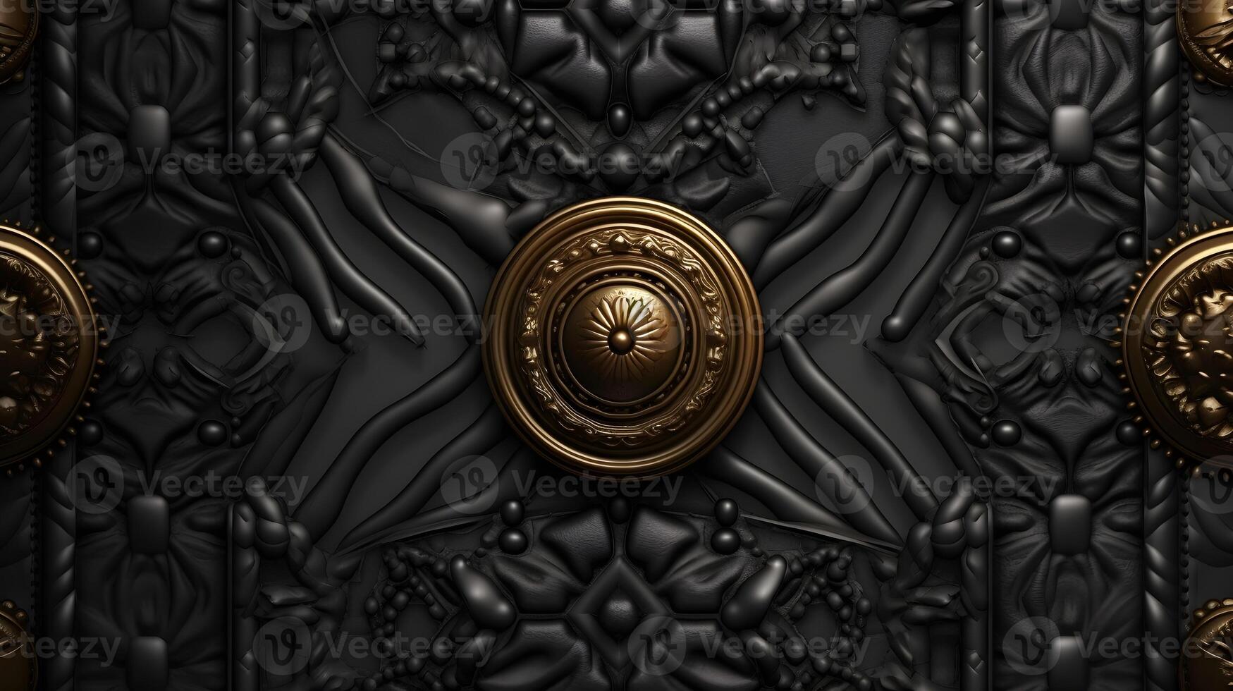 black luxury abstract background with lines and waves golden elegant texture backdrop . photo