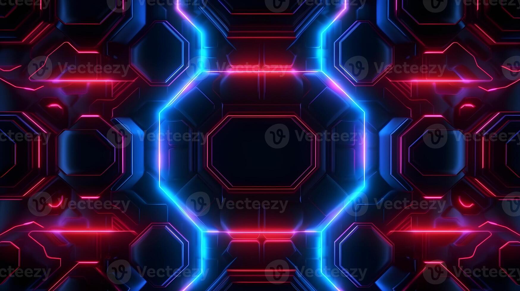 abstract technology background with circuit board and blue lights digital communication line concept graphic, hardware computer tech integrated energy design information internet . photo