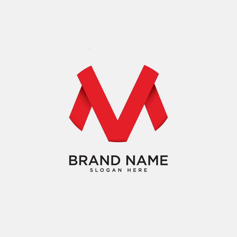 VM Latter logo and icon vector