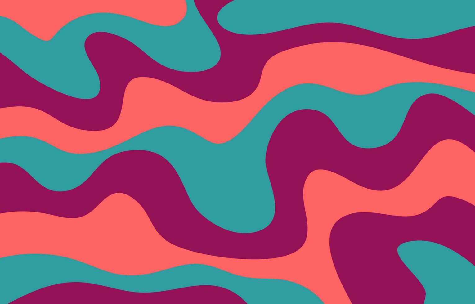 Colorful Groovy background design concept vector