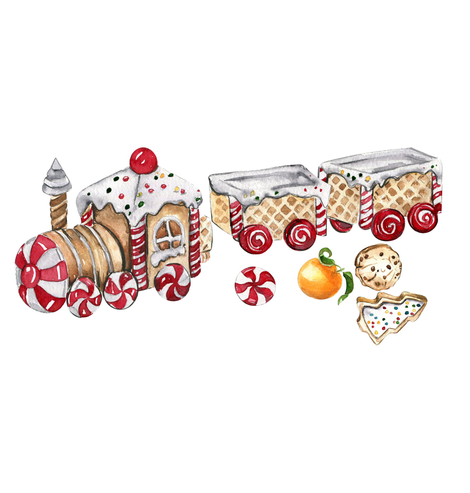 Composition For Christmas Gifts Cupcake Cake cookies fir Branches composition-for-christmas-gifts-cupcake-cake-cookies-fir-branches