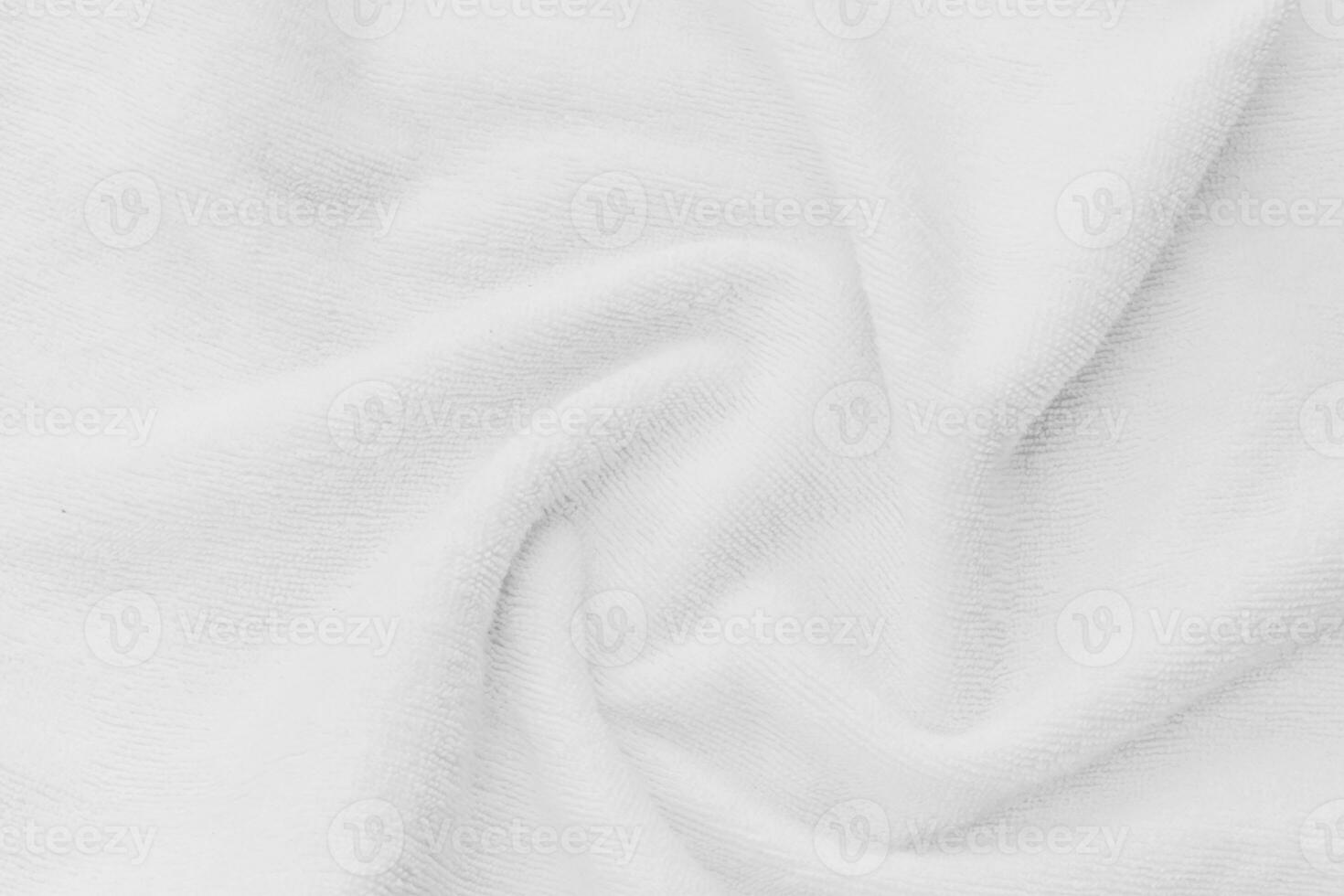 Abstract soft white cloth texture background photo