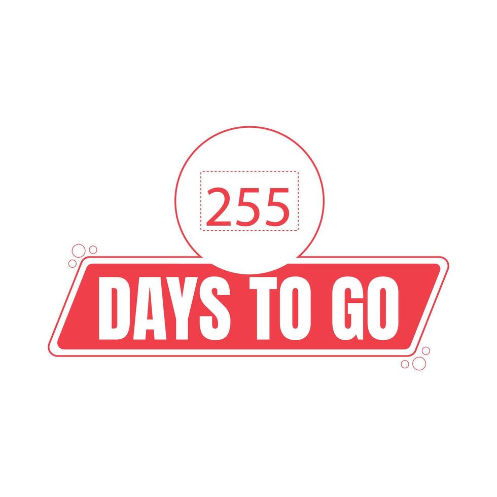 255 Days To Go Countdown Timer 26425575 Vector Art At Vecteezy 255-days-to-go-countdown-timer-26425575-vector-art-at-vecteezy