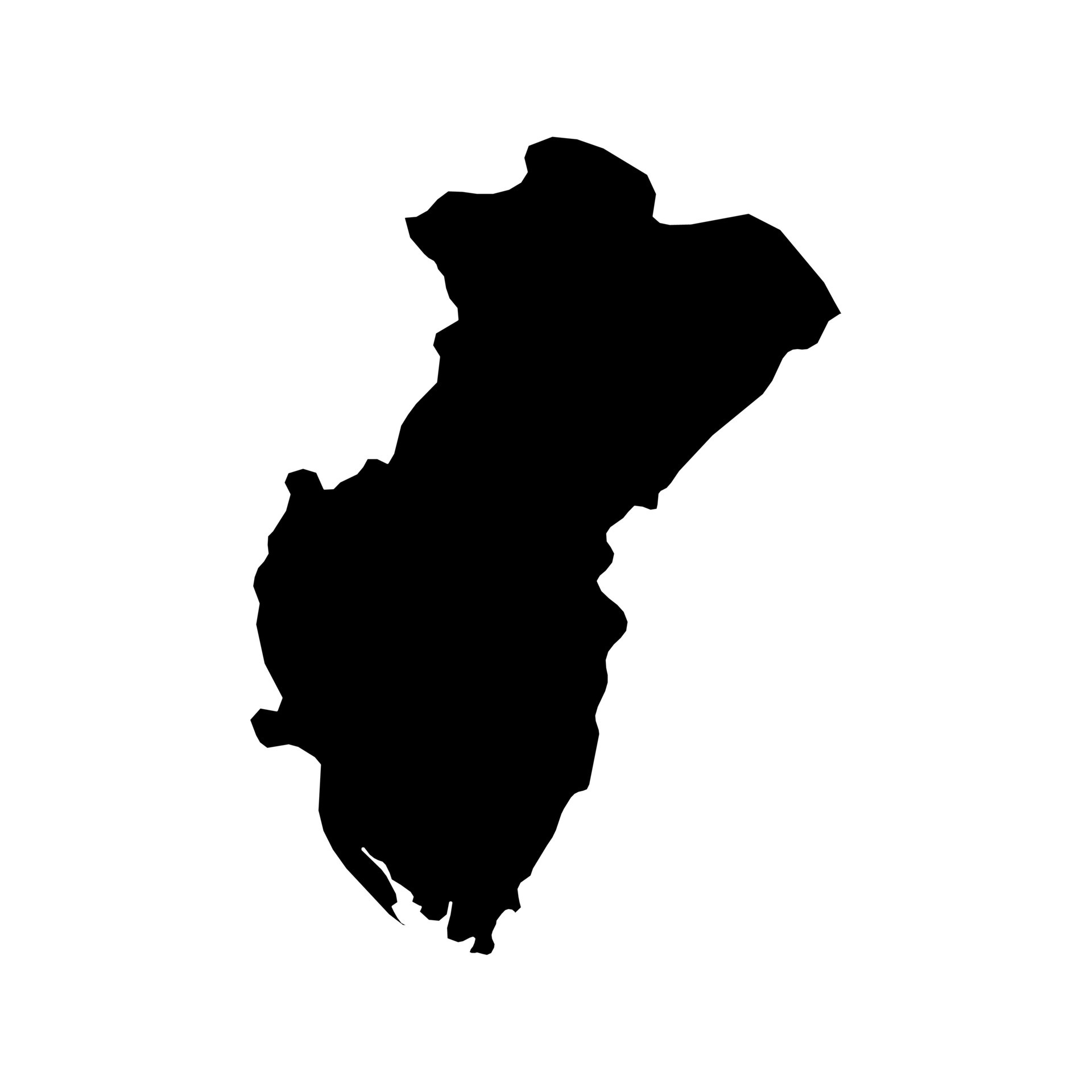 Cross River state map, administrative division of the country of ...