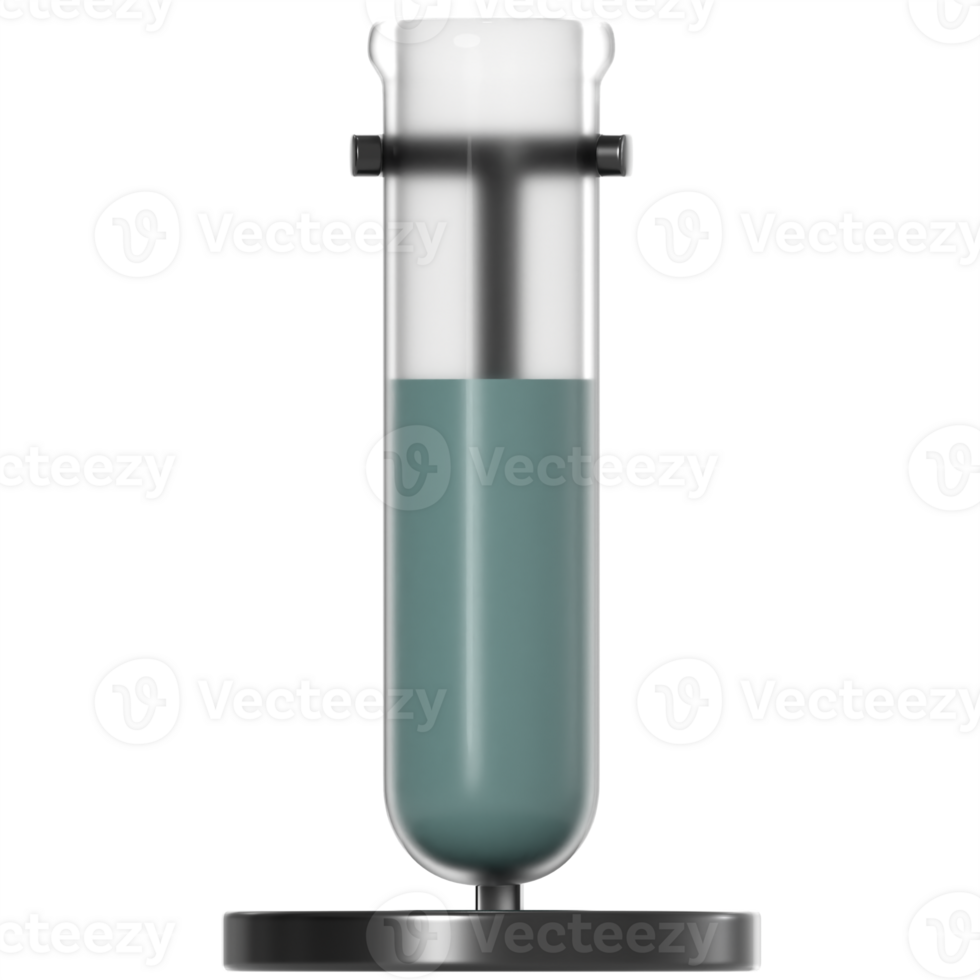3d illustration of chemical bottle with high quality render png