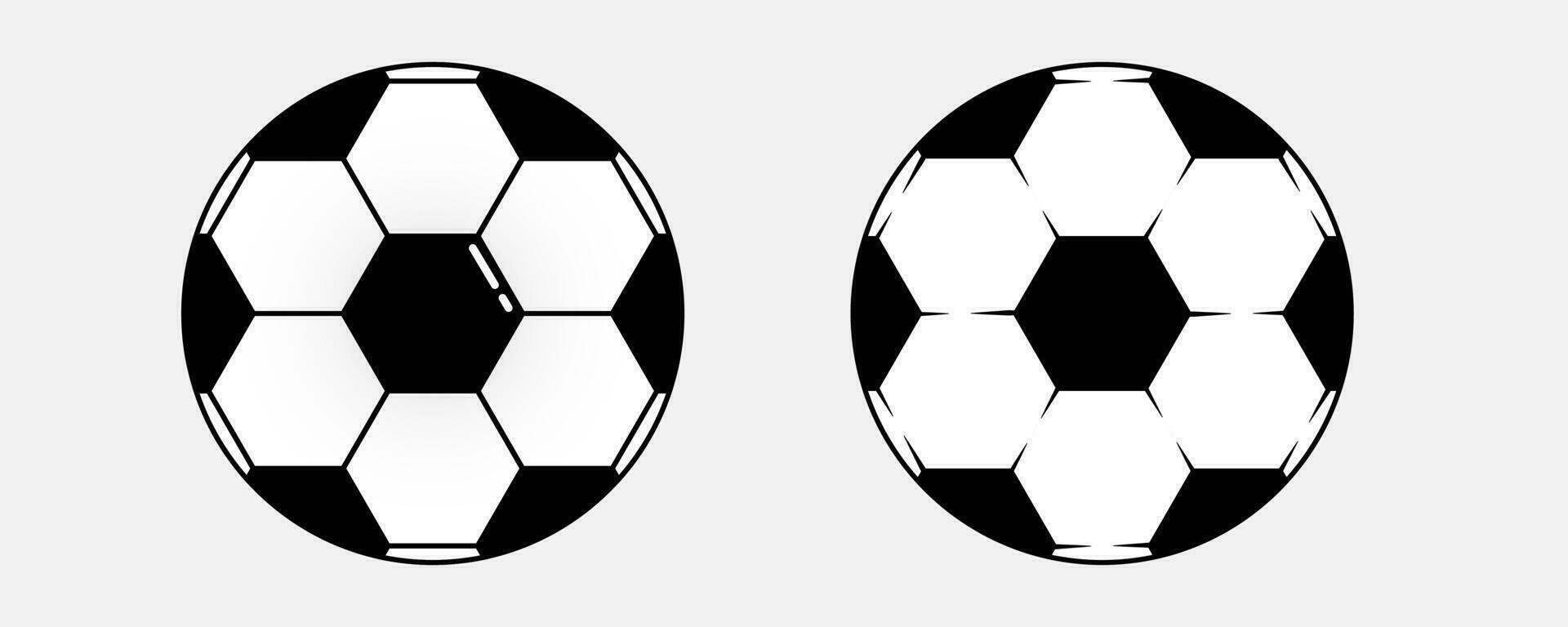 Soccer ball icon template. Vector illustration.