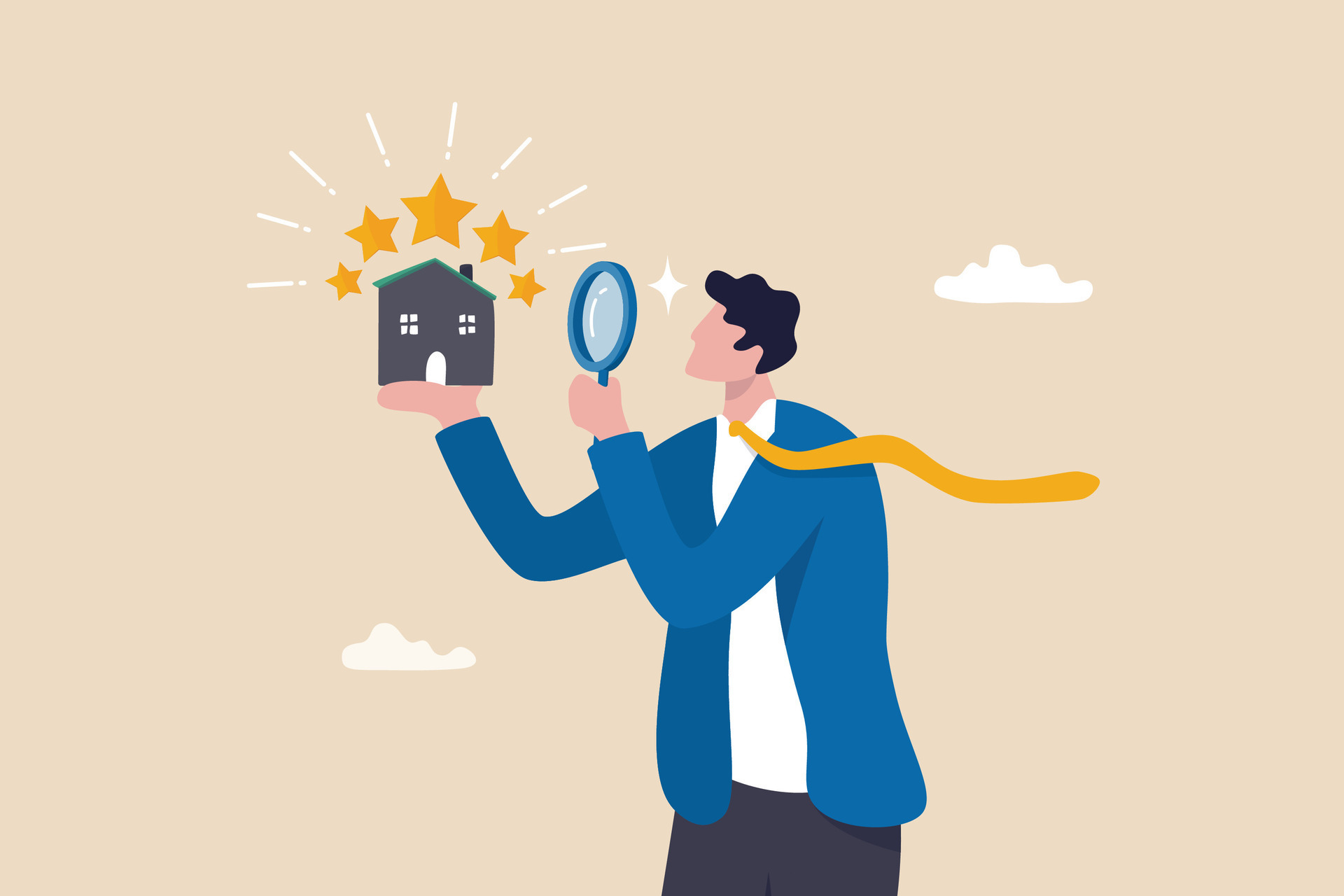 Property appraisal or price evaluation housing assessment for market