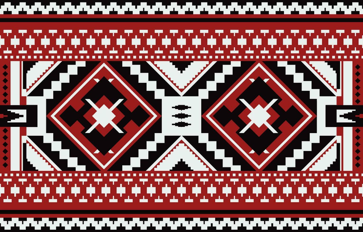 Carpet pattern. Seamless geometry. Western handmade saddle blanket rug pattern, Aztec, vector