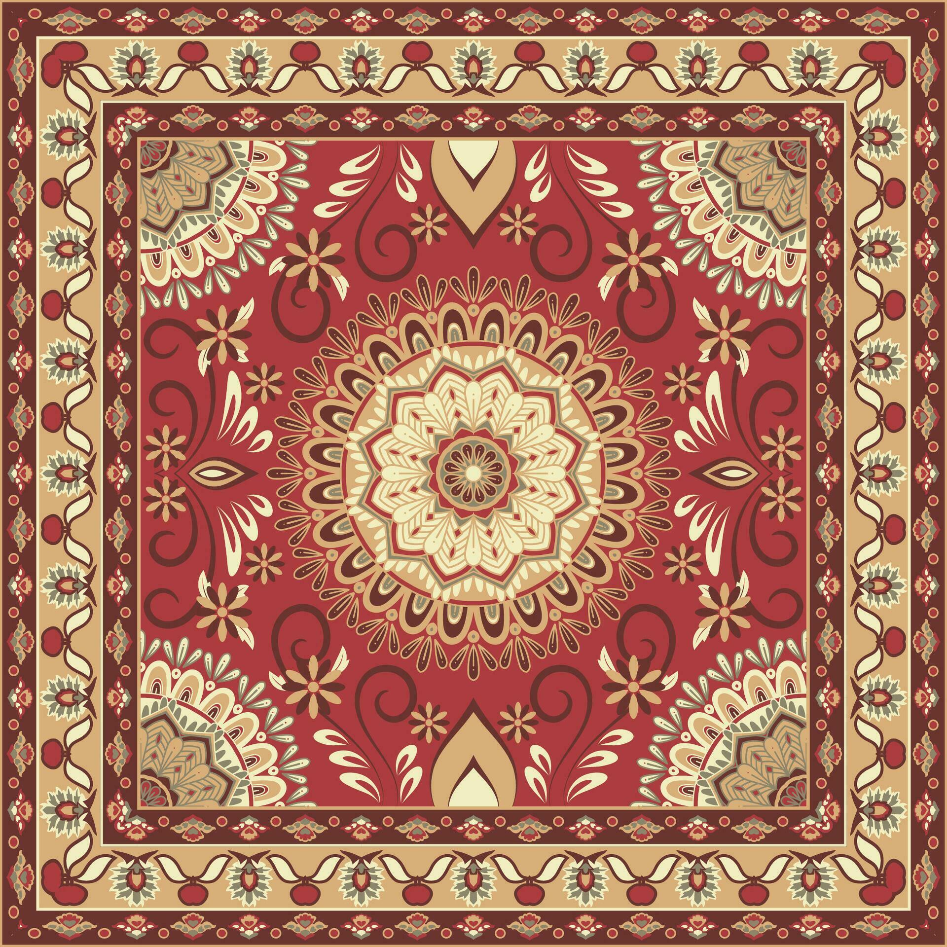 persian floral oriental traditional carpet floor mat carpet pattern