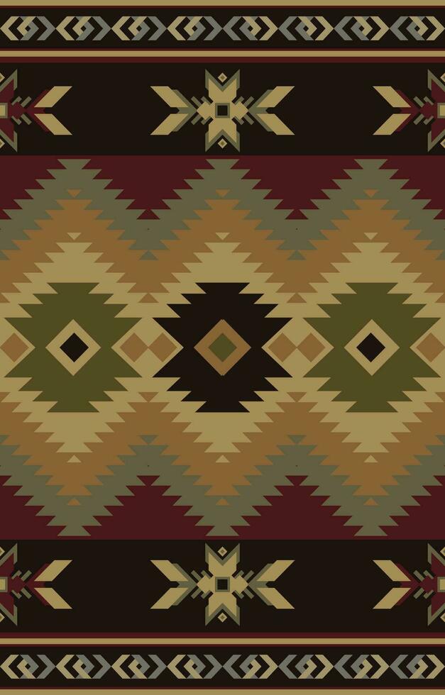 Hudson red carpet. Simple color vector rug seamless geometric pattern. Ethnic. Fabric.