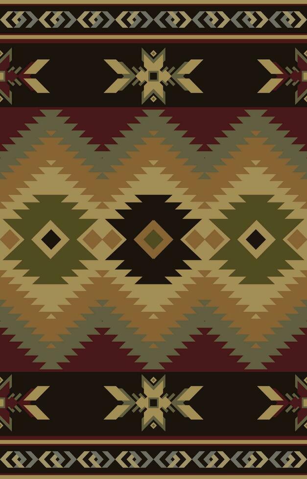 Hudson red carpet. Simple color vector rug seamless geometric pattern. Ethnic. Fabric.