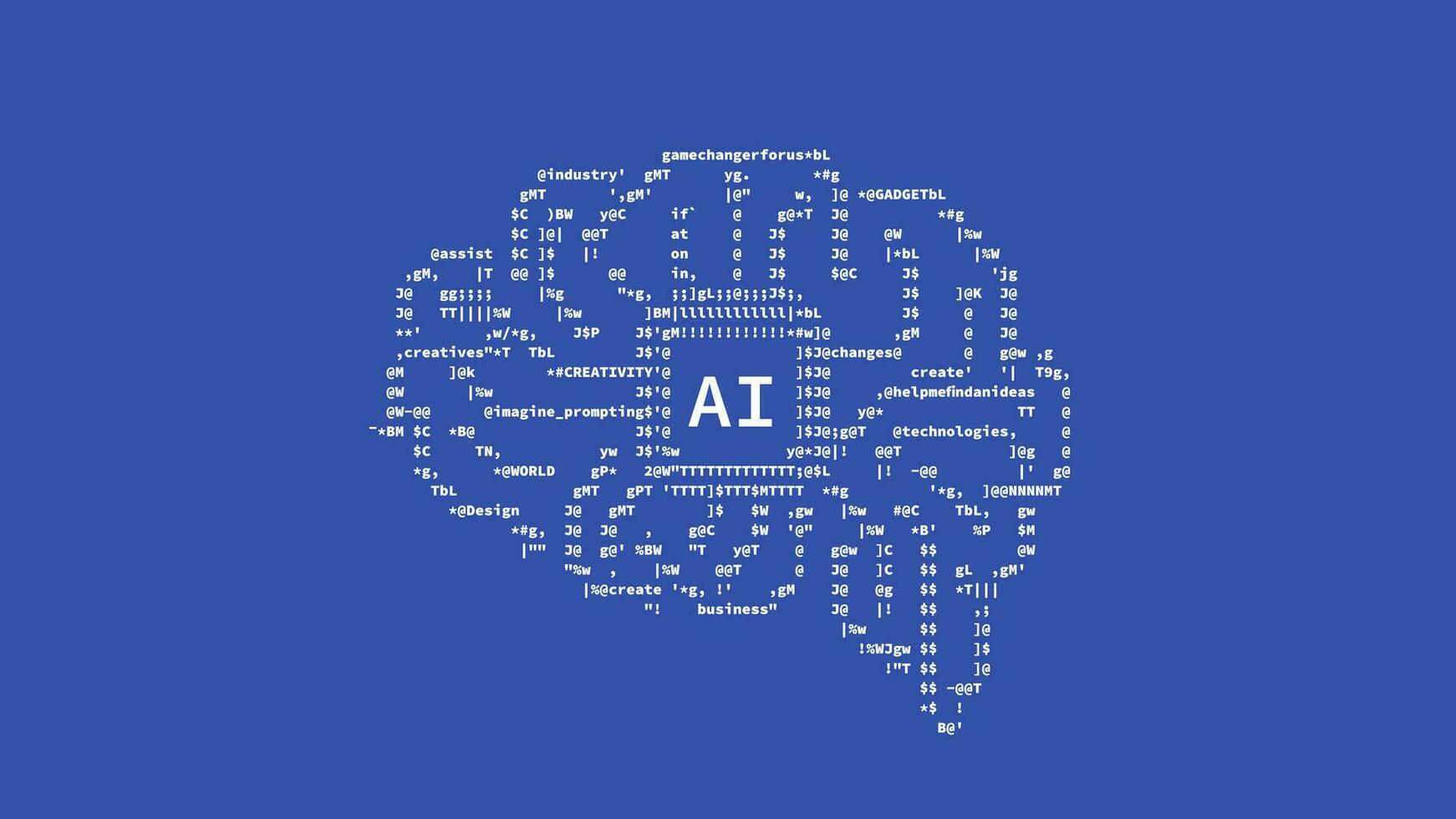 Artificial intelligence Simple Vector Illustration With Brain Circuit and Coding Concept