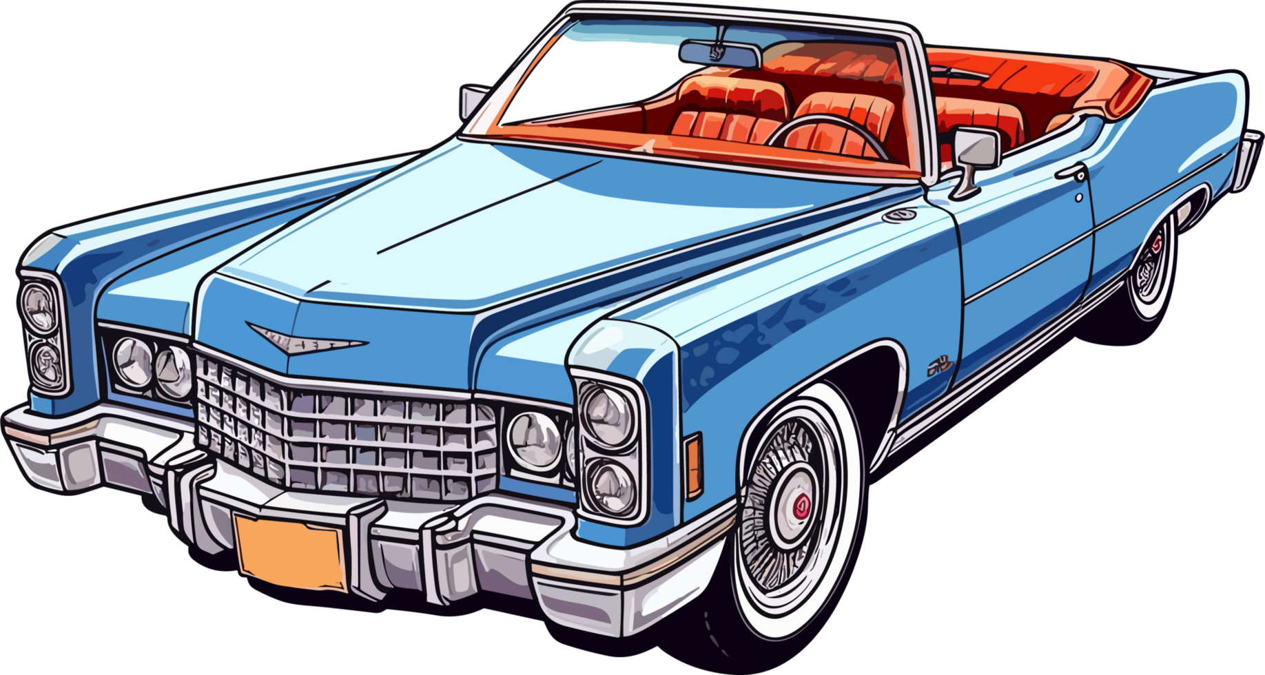 Clásico cadillac eldorado coche png