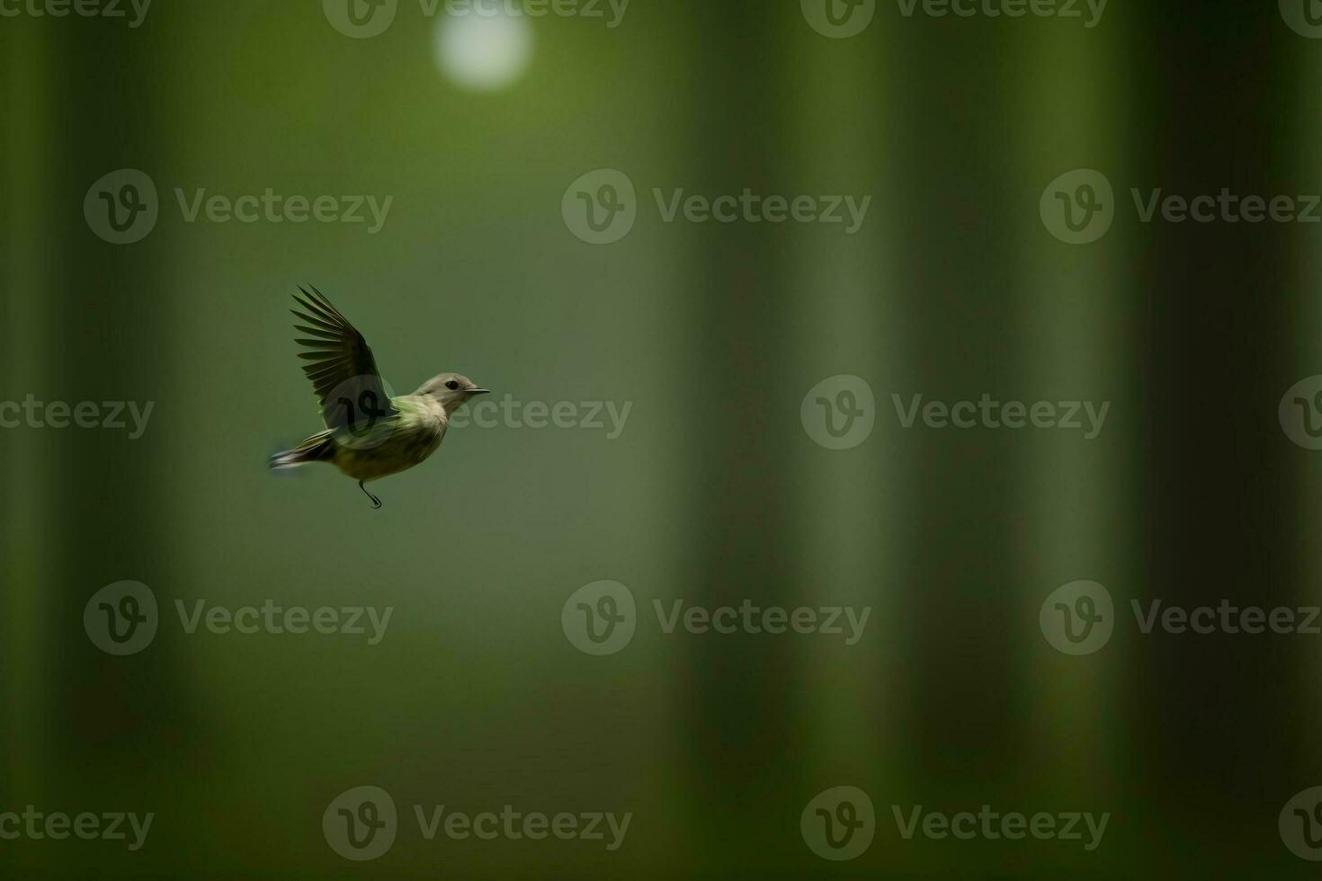 A Bird That Is Flying In The Air. AI Generated photo