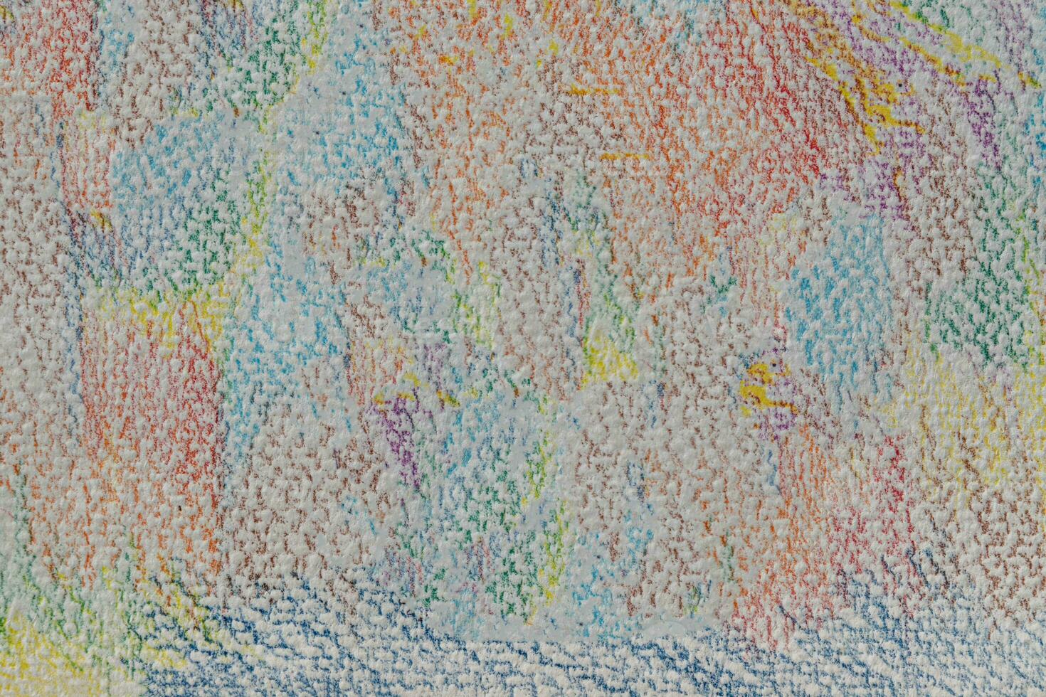 Abstract colored pencil draw on paper for your design or background. photo