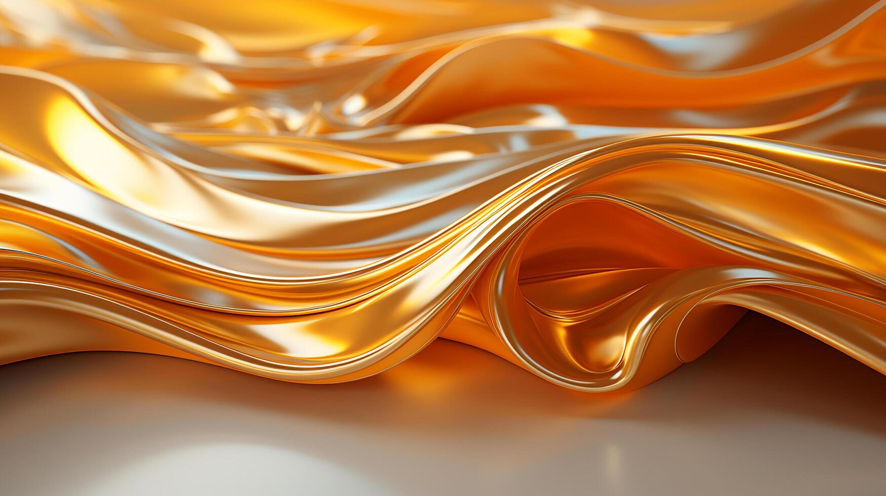 abstract golden background made by AI generative photo