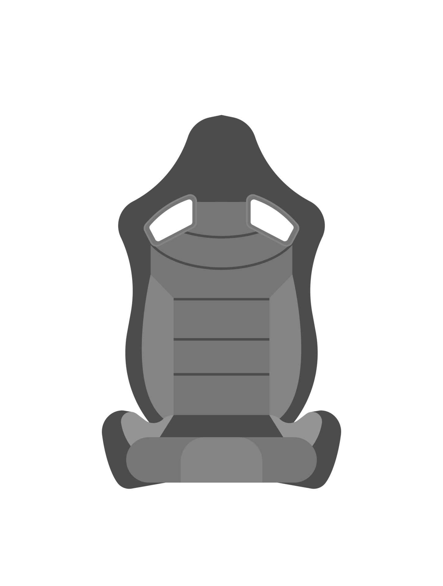 Sports car seat. vector illustration 26429866 Vector Art at Vecteezy