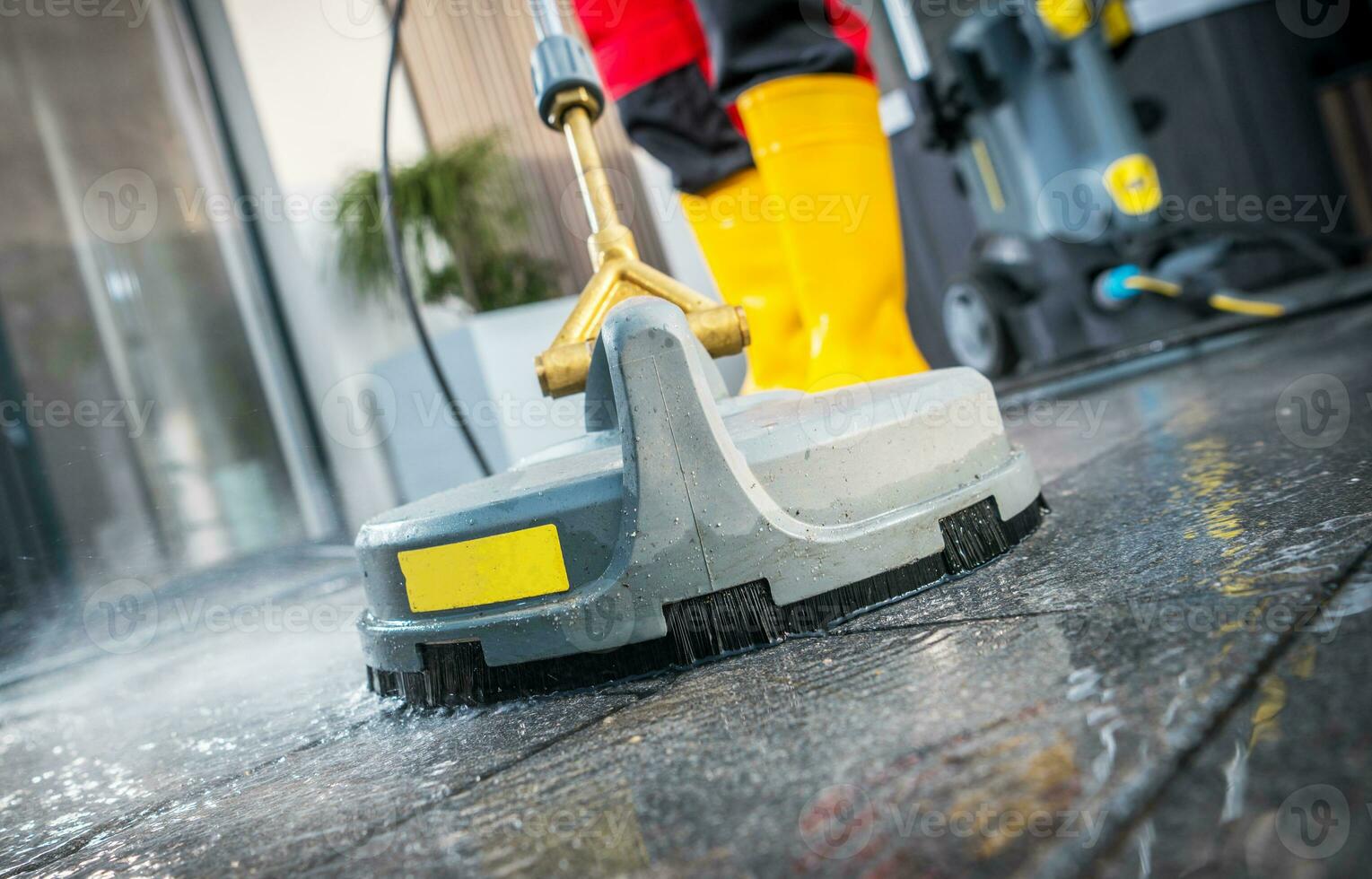 Pressure Washer Concrete Surface Cleaner Attachment 26429996 Stock