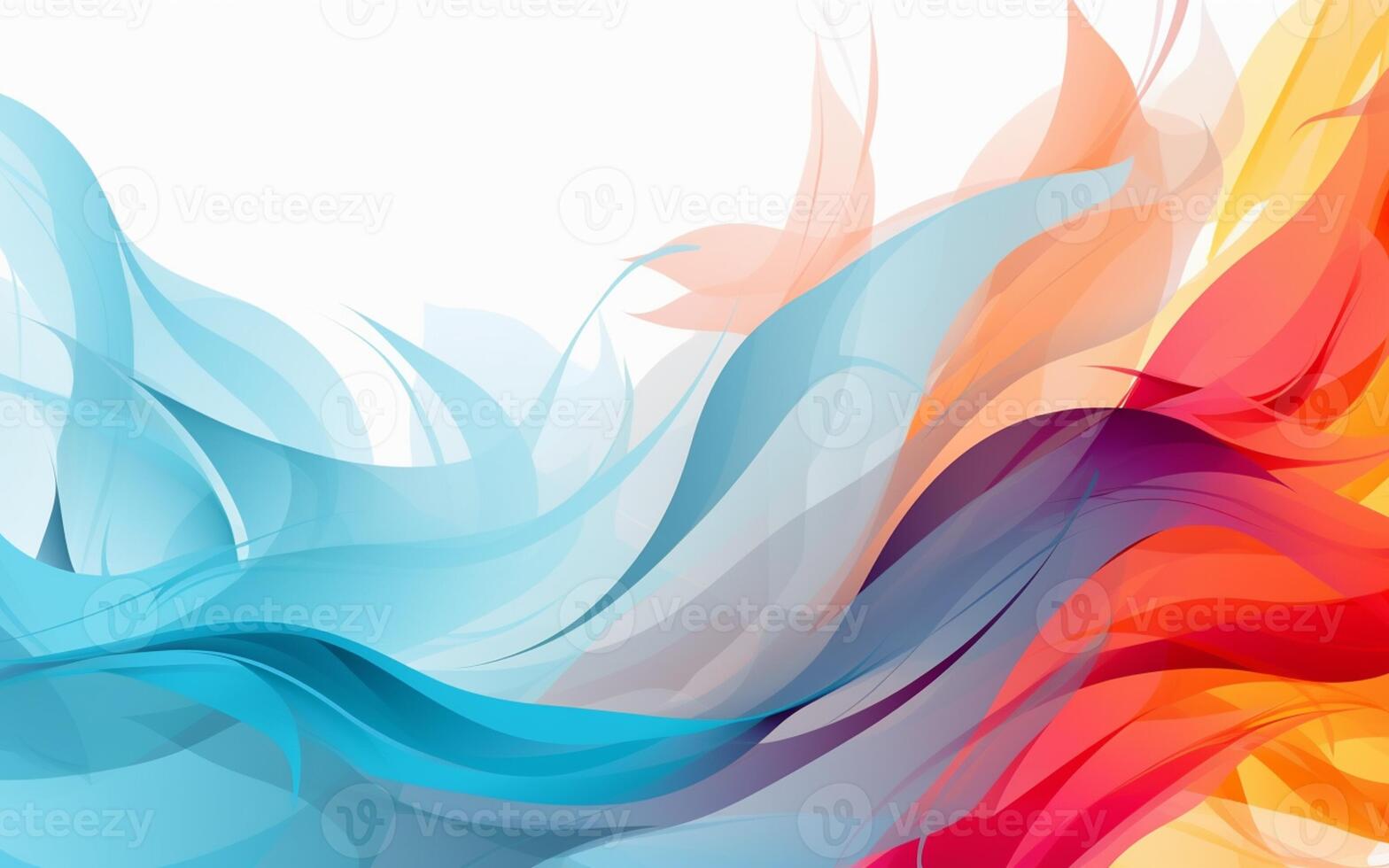 The abstract wallpaper design features a combination of vibrant colours and futuristic lines that create a visually stunning graphic with a textured, light background with photo