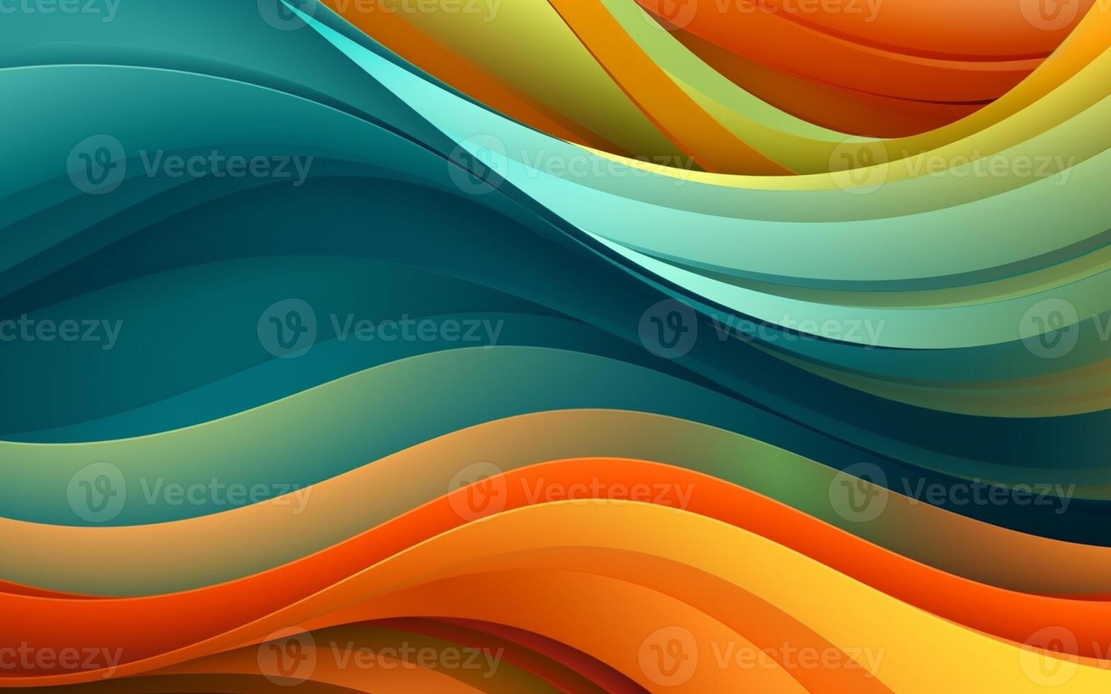 The abstract wallpaper design features a combination of vibrant colours and futuristic lines that create a visually stunning graphic with a textured, light background with photo