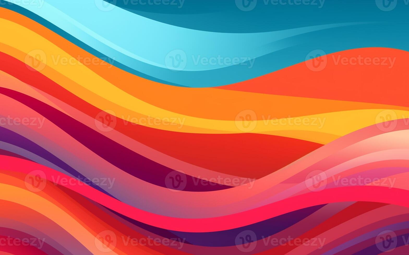 The abstract wallpaper design features a combination of vibrant colours and futuristic lines that create a visually stunning graphic with a textured, light background with photo