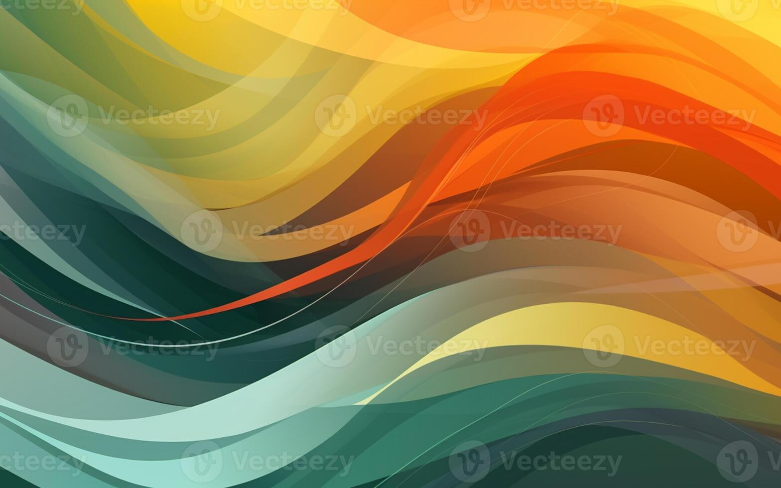 The abstract wallpaper design features a combination of vibrant colours and futuristic lines that create a visually stunning graphic with a textured, light background with photo