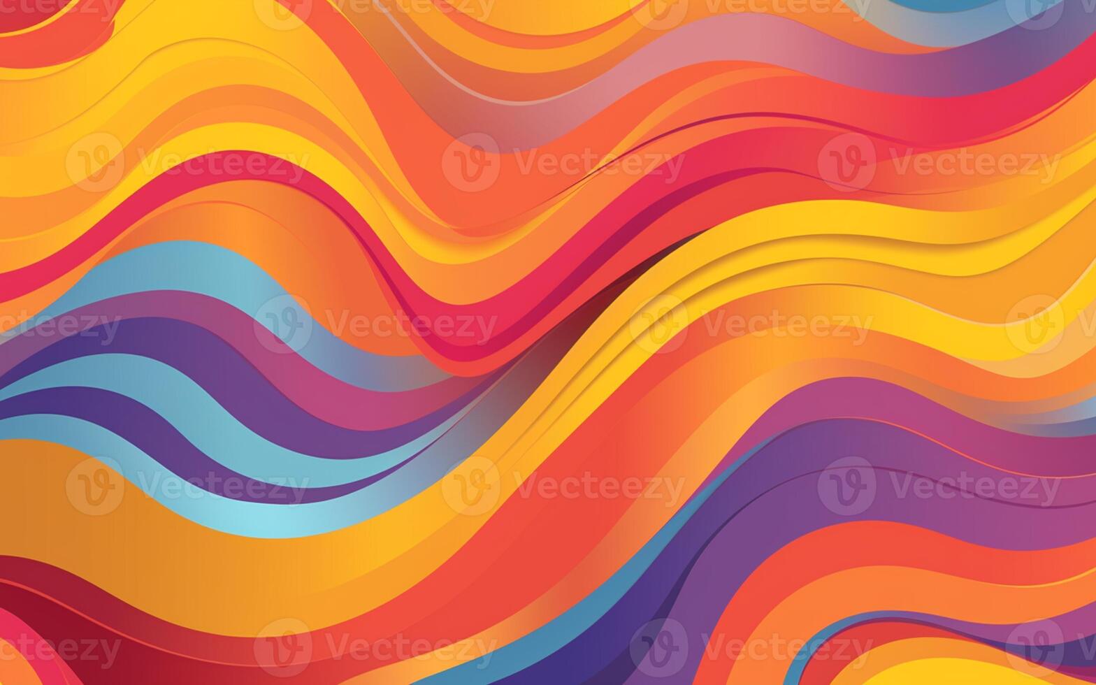 The abstract wallpaper design features a combination of vibrant colours and futuristic lines that create a visually stunning graphic with a textured, light background with photo
